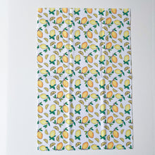 Load image into Gallery viewer, Lemons Patterned Waffle Kitchen Dish Towel
