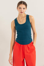 Load image into Gallery viewer, HYFVE Ribbed Scoop Neck Racerback Tank
