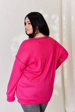 Load image into Gallery viewer, Celeste Full Size Oversized Long Sleeve Top
