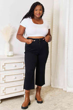 Load image into Gallery viewer, Judy Blue Full Size High Waist Wide Leg Cropped Jeans
