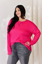 Load image into Gallery viewer, Celeste Full Size Oversized Long Sleeve Top
