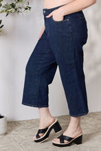 Load image into Gallery viewer, Judy Blue Full Size High Waist Cropped Wide Leg Jeans
