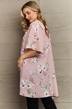 Load image into Gallery viewer, Justin Taylor Aurora Rose Floral Kimono
