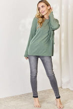 Load image into Gallery viewer, Celeste Full Size Fringe Detail Long Sleeve Top
