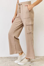 Load image into Gallery viewer, RISEN High Waist Cargo Wide Leg Pants
