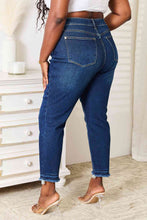 Load image into Gallery viewer, Judy Blue Full Size High Waist Released Hem Slit Jeans
