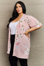 Load image into Gallery viewer, Justin Taylor Aurora Rose Floral Kimono
